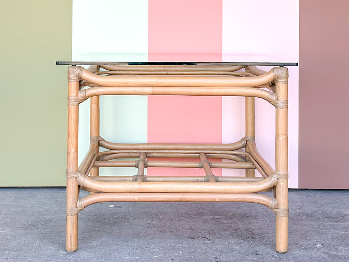 Medium Ficks Reed Rattan Coffee Table