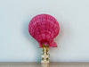 Pink Scallop Shell Finial