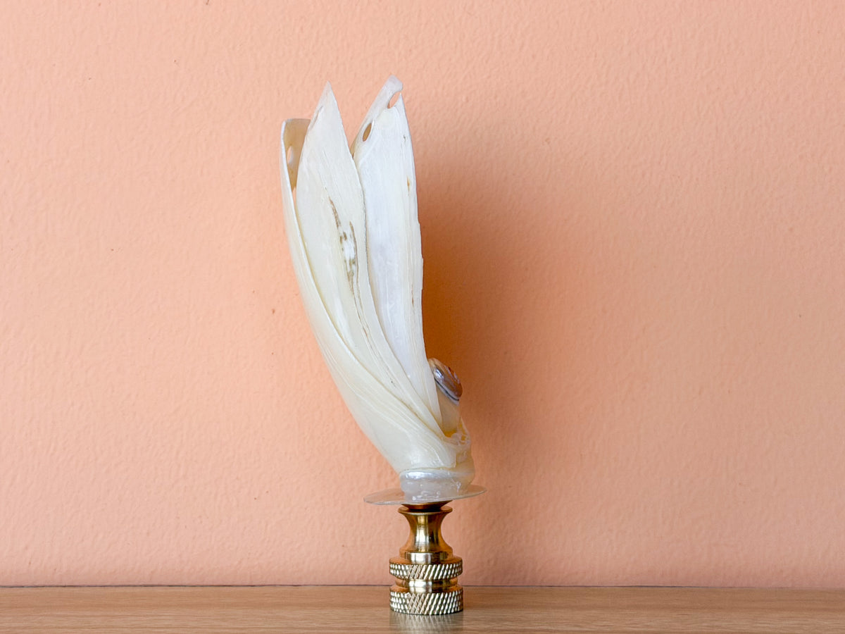 Abalone and Pearl Shell Finial