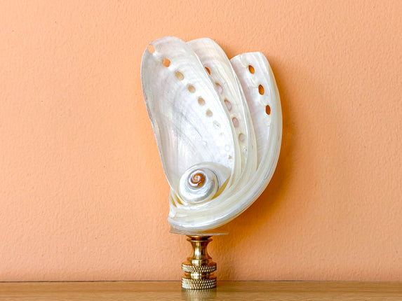 Abalone and Pearl Shell Finial
