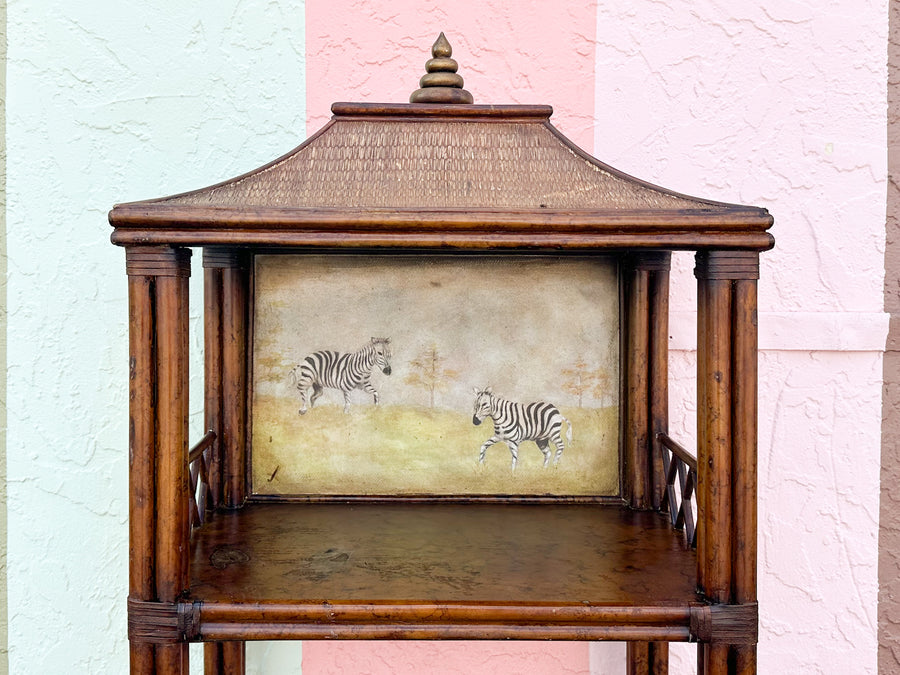 Safari Chic Pagoda Etagere
