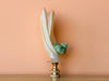 Abalone and Green Shell Finial