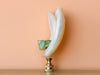 Abalone and Green Shell Finial