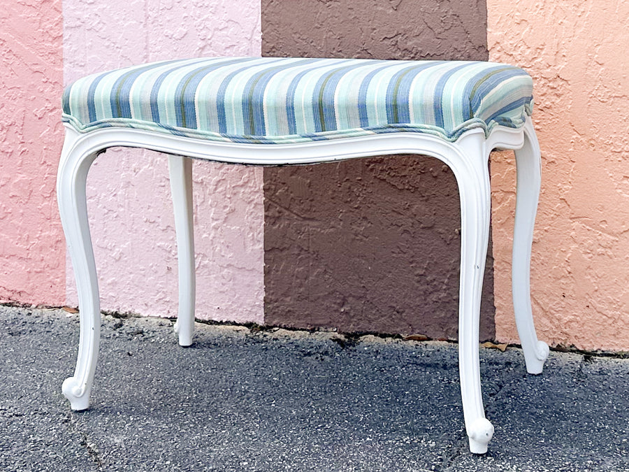 Petite Regency Style Bench