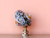 Brown and Gold Jumbo Turbo Shell Finial