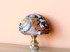 Brown and Gold Jumbo Turbo Shell Finial