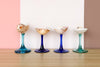 Set of Four Shell Chic Coupes in Blues