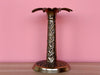 Pair of Brass Palm Tree Candle Holders