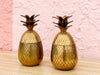Pair of Brass Pineapple Candle Holders
