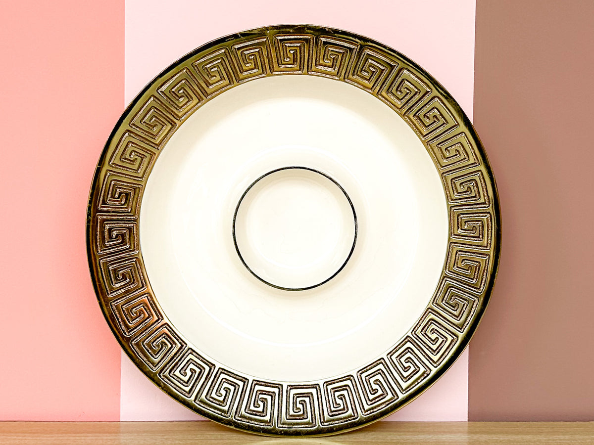 Greek Key Chip and Dip