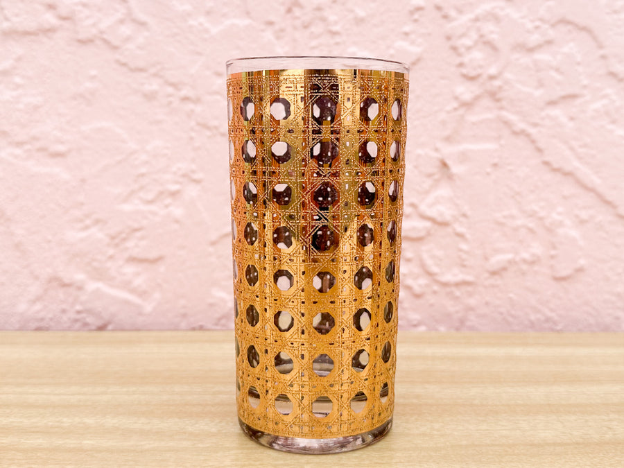 Set of Six Culver Canella Glassware
