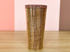 Set of Six Cute Rattan Tumblers