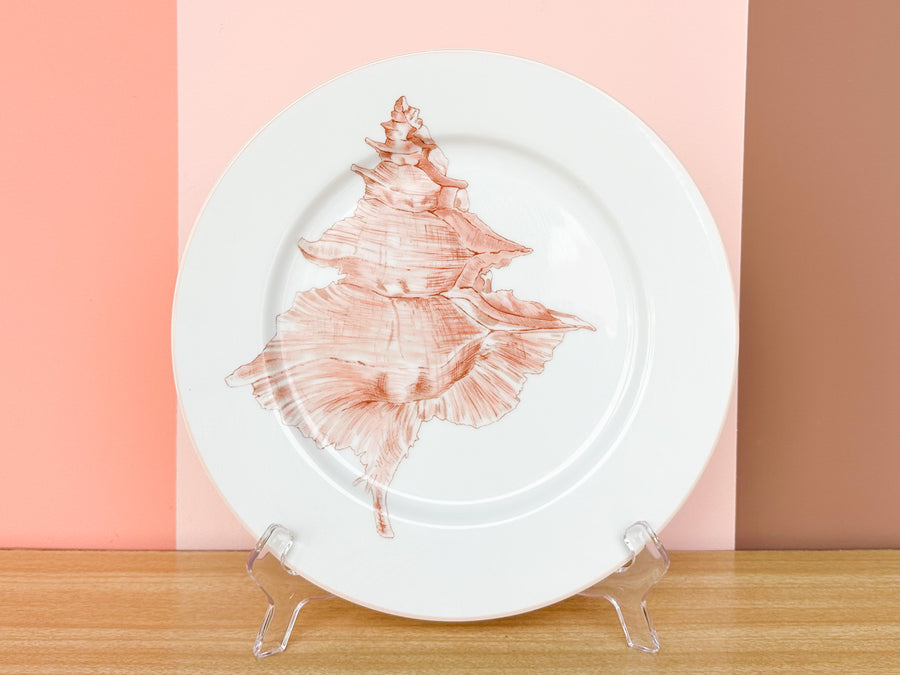 Set of Four Fitz and Floyd Coquille Plates