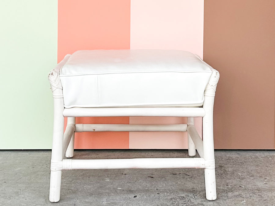 Ficks Reed Rattan Ottoman