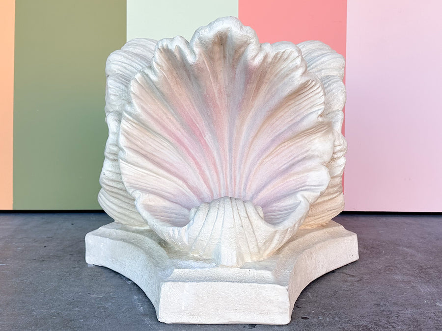 Plaster Shell Coffee Table