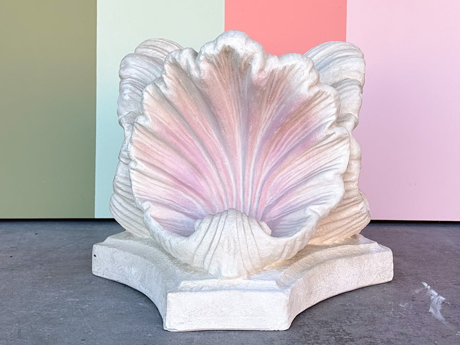 Plaster Shell Coffee Table
