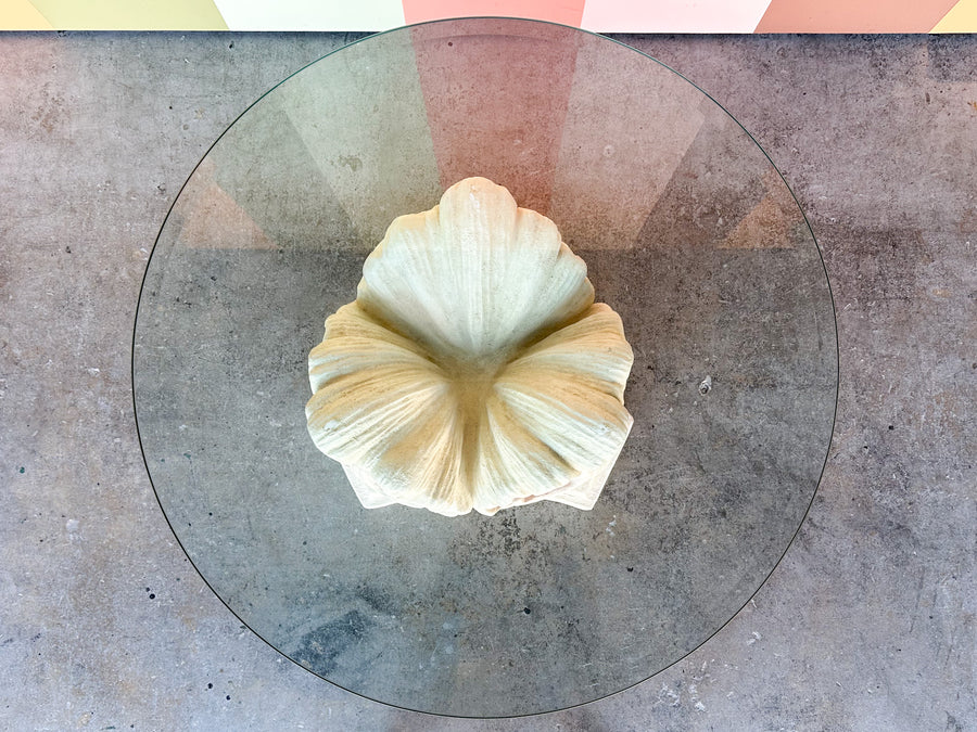 Plaster Shell Coffee Table