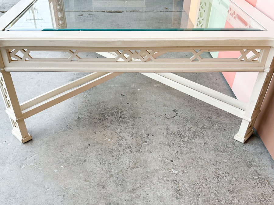 Thomasville Fretwork Coffee Table