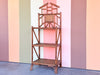 Petite Rattan Pagoda Etagere