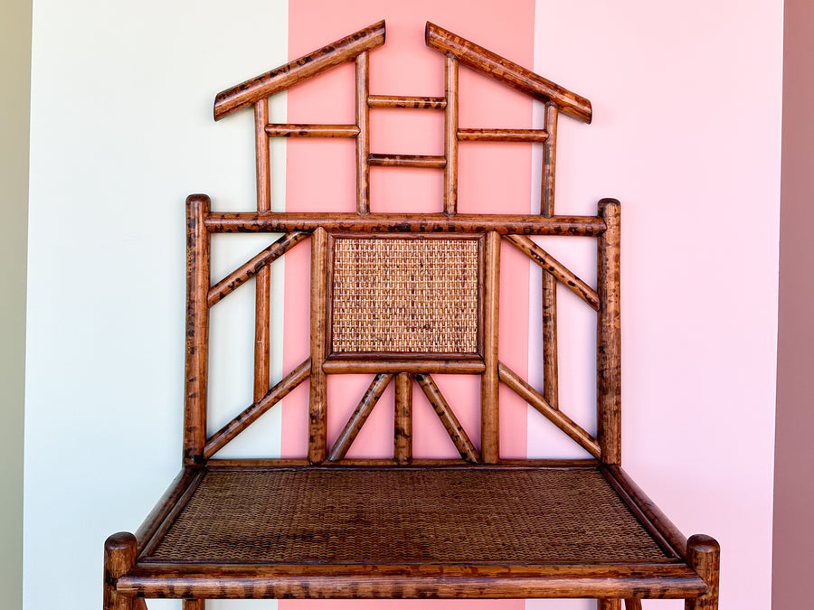 Petite Rattan Pagoda Etagere
