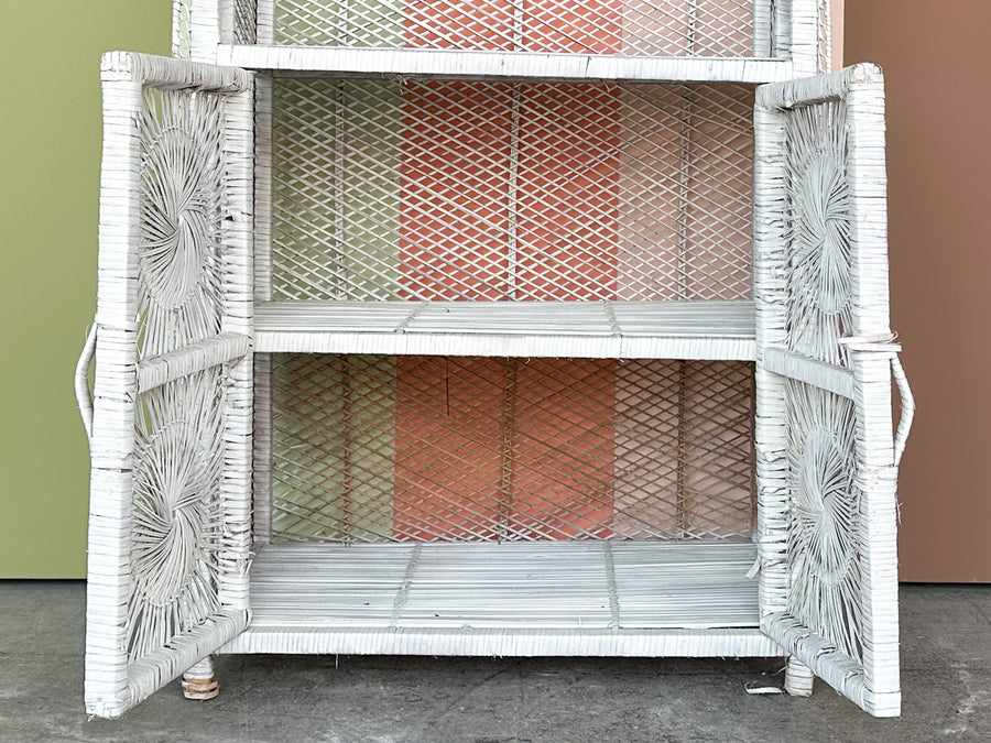 Island Chic Woven Rattan Bar