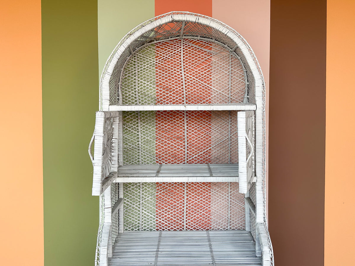 Island Chic Woven Rattan Bar