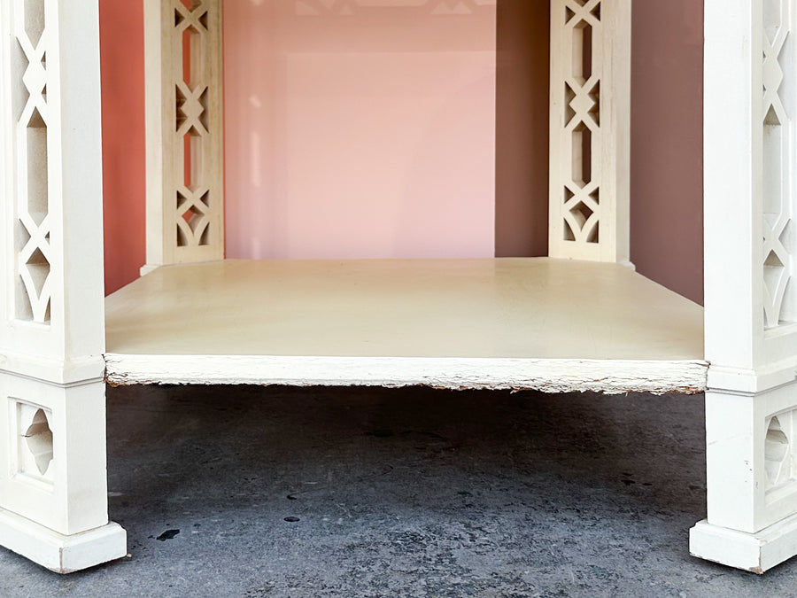 Pair of Thomasville Fretwork Side Tables