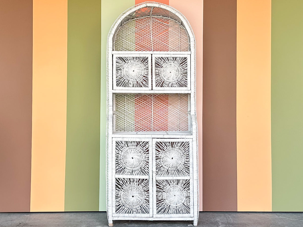 Island Chic Woven Rattan Bar