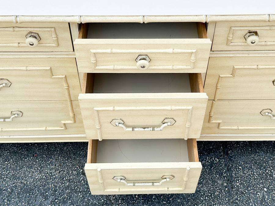 Thomasville Faux Bamboo Dresser