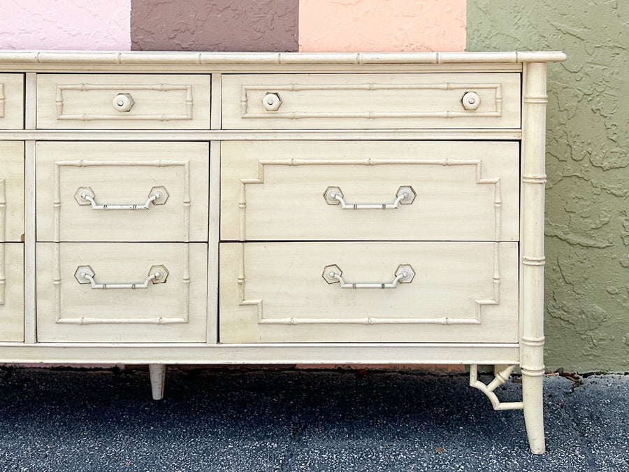 Thomasville Faux Bamboo Dresser