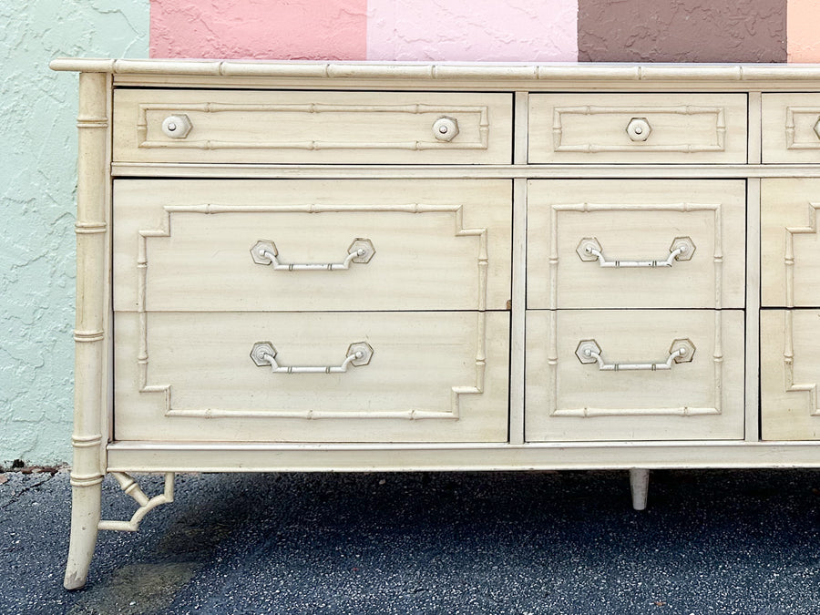 Thomasville Faux Bamboo Dresser