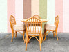 Old Florida Rattan Dining Set