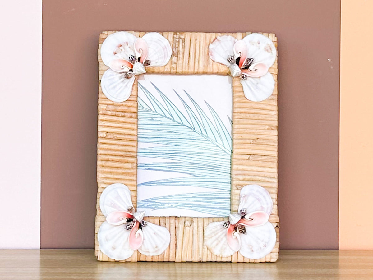Woven Rattan Frame Shell Art Workshop at Palm Beach Regency