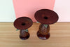 Pair of Pineapple Candle Holders