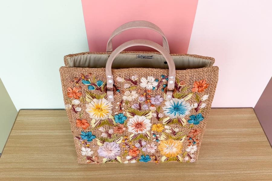Old Florida Floral Tote