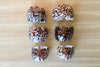 Set of Six Scallop Cowrie Napkin Rings