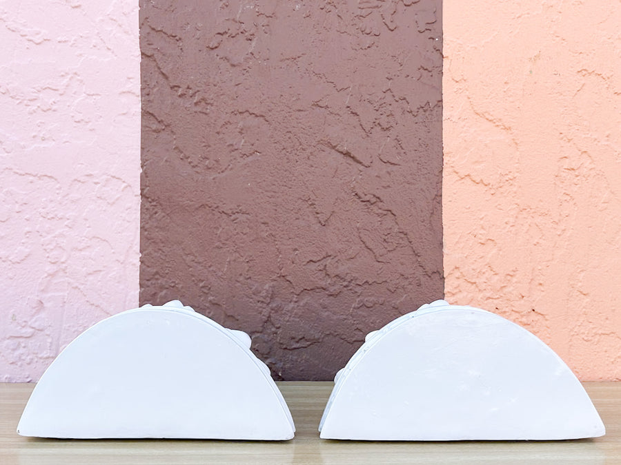 Pair of Pineapple Wall Shelves