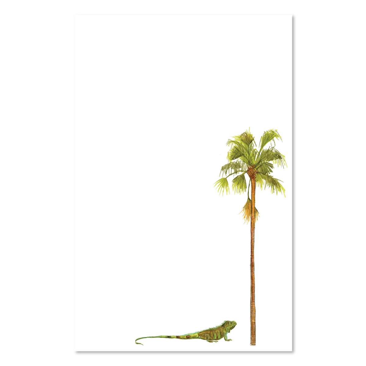 Lyda Brown Iguana Notepad