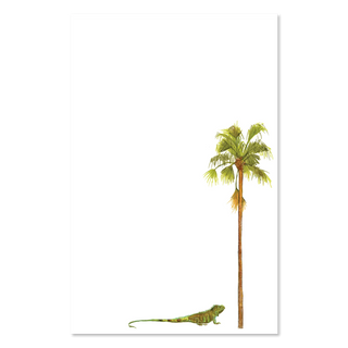 Lyda Brown Iguana Notepad