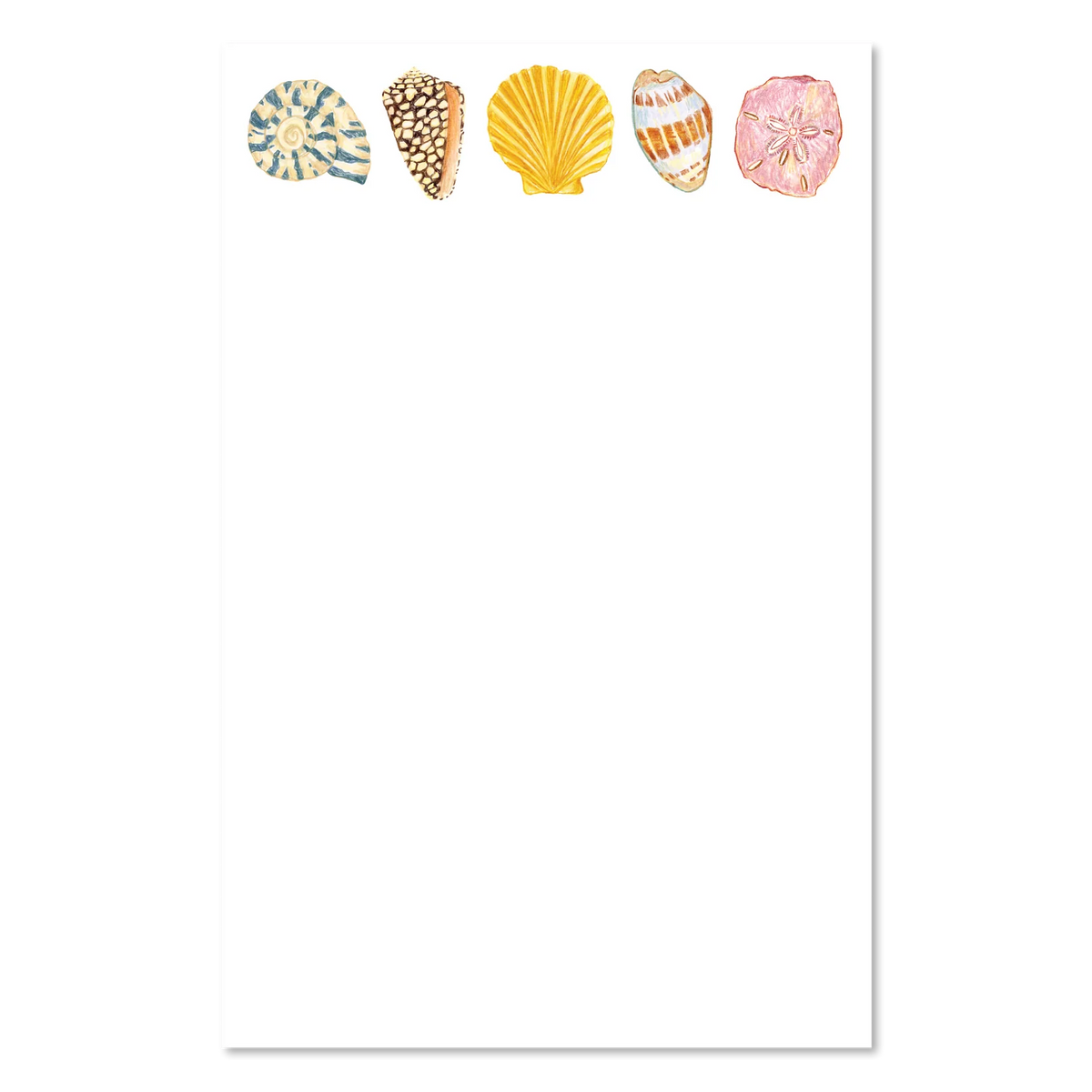 Lyda Brown Shells Notepad