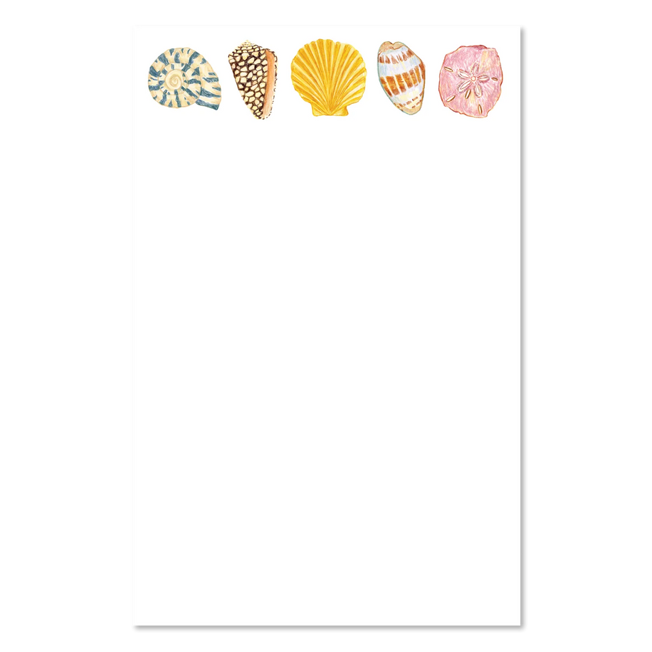 Lyda Brown Shells Notepad
