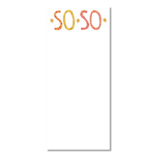 Lyda Brown SoSo Notepad