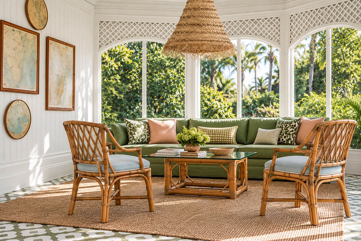 Island Style Living, From Rattan to Bamboo