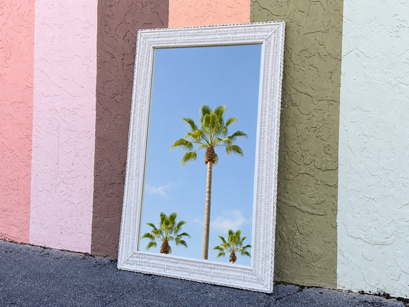 Henry Link Wicker Mirror