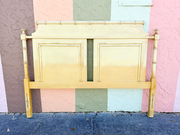 Faux Bamboo Queen Headboard