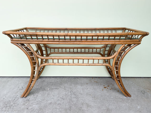 Island Chic Rattan Console