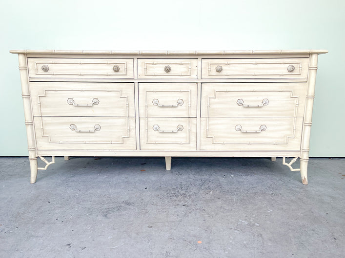 Faux Bamboo Thomasville Dresser