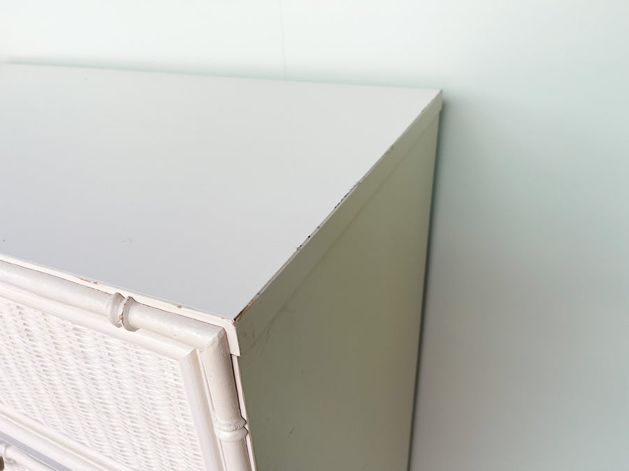 Palm Beach Chic Faux Bamboo Chest
