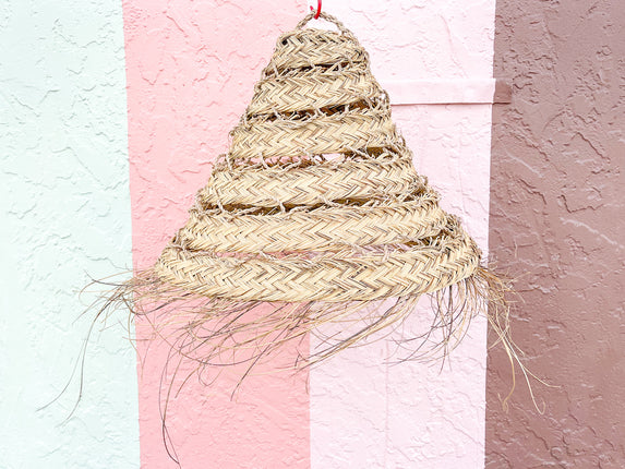 Coastal Chic Raffia Pendants