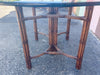 McGuire Style Rattan Dining Table